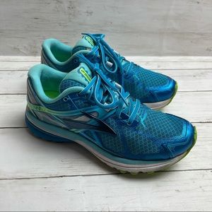 Brooks Ravenna 7 Womens Size 8.5 Blue Green Athletic Running Shoes Size 8.5